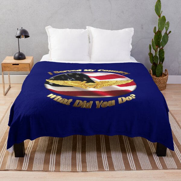 Item preview, Naval Flight Officer I Served My Country designed and sold by hotcarshirts.
