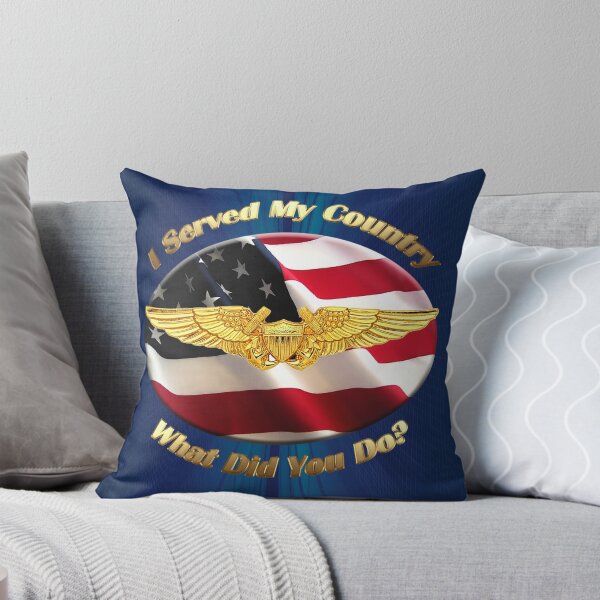 Item preview, Naval Flight Officer I Served My Country designed and sold by hotcarshirts.