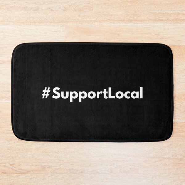 Item preview, Hashtag Support Local designed and sold by HashtagZone.