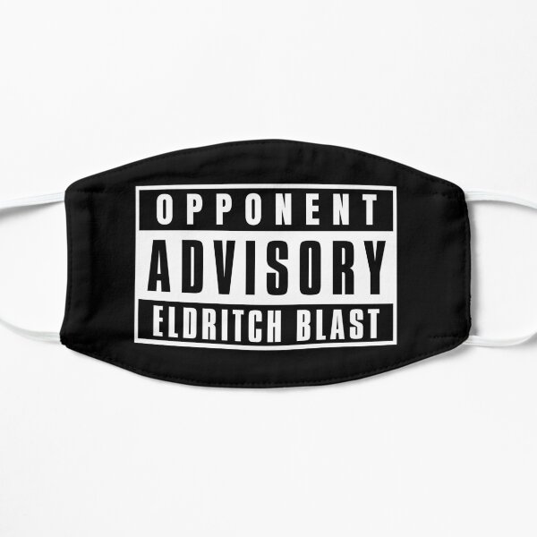 Opponent Advisory Eldritch Blast | DnD Warlock Class Spell Print Flat Mask