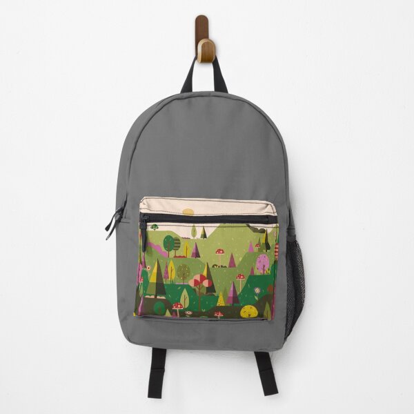 Item preview, Mushroom - Landscape illustration with mountains designed and sold by ArtTony.