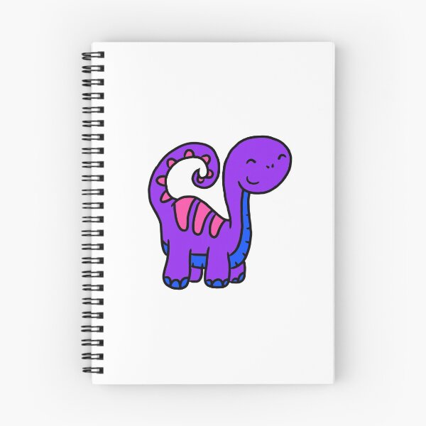 Item preview, Pride Dino: bi-tosaurus designed and sold by lily-cpudlo.