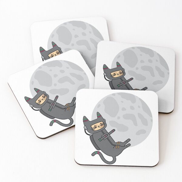 Item preview, Space Cat designed and sold by ZombabeArt.