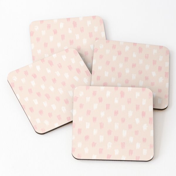 Item preview,  Blush Scandi dot stripes designed and sold by SeaverN.