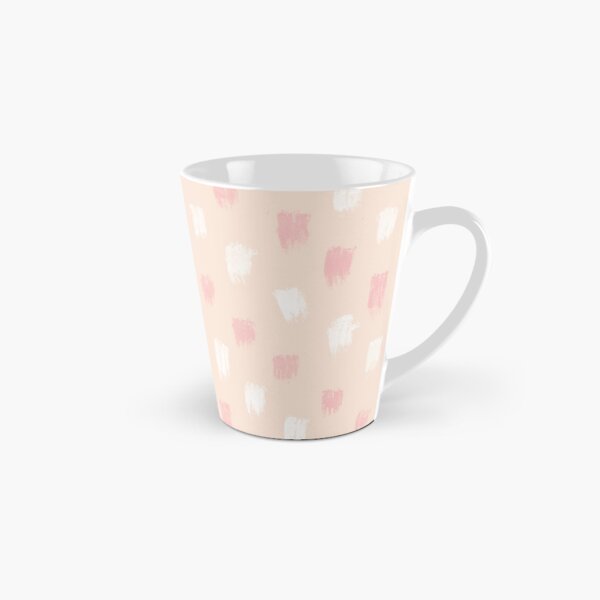 Blush Scandi dot stripes Tall Mug