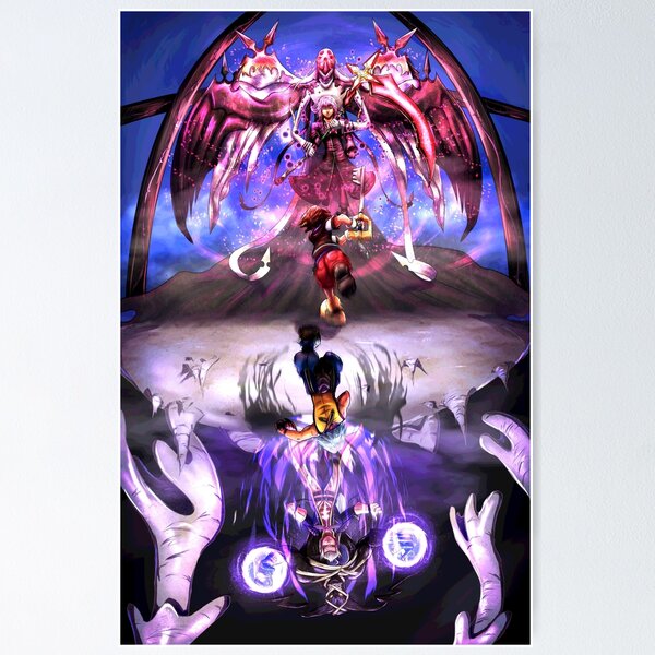 Vista previa del artículo con la obra «La batalla final (Kingdom Hearts Chain of Memories)», diseñado y vendido por Christopher Adcock.