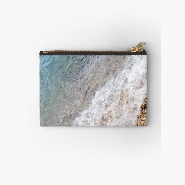 Item preview, Diagonal Waves Rolling Pebbles on the Seacoast designed and sold by ALEX PHOTO DREAMS.