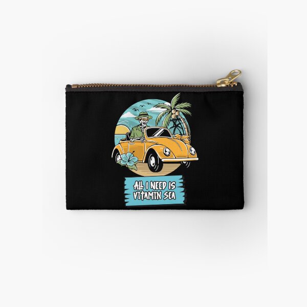 Item preview, All I Need Is Vitamin Sea Ocean Pirate Funny Quote Surf Sailing Pirate Summersticker designed and sold by KLINESTORE.