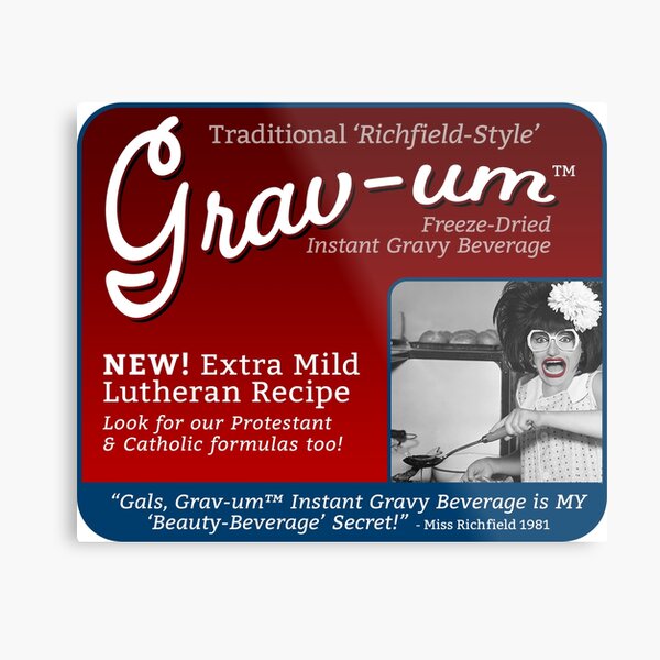 Item preview, Grav-um Freeze Dried Instant Gravy Beverage designed and sold by MissR1981.
