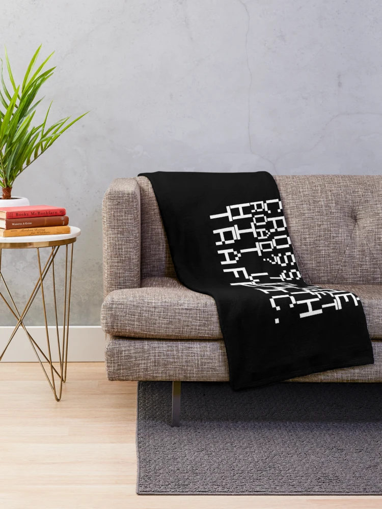 Thumbnail 2 of 6, Throw Blanket, Programmer Coder Design for a software developer designed and sold by ChristopherIBK.