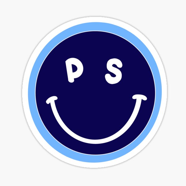 P S U Smiley  Sticker