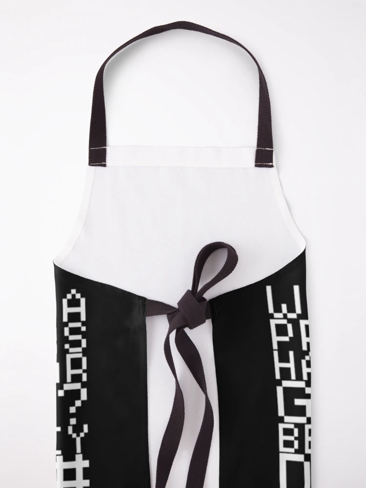 Thumbnail 5 of 6, Apron, Programmer Coder Design for a software developer designed and sold by ChristopherIBK.
