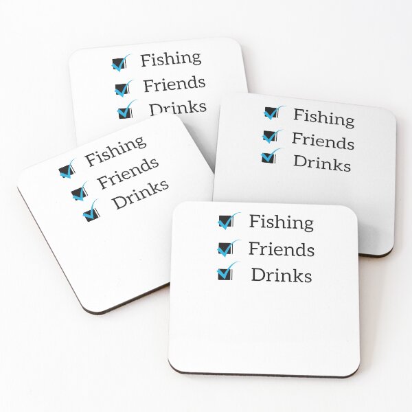 Item preview, Fishing friends drinks designed and sold by malo Barbier.