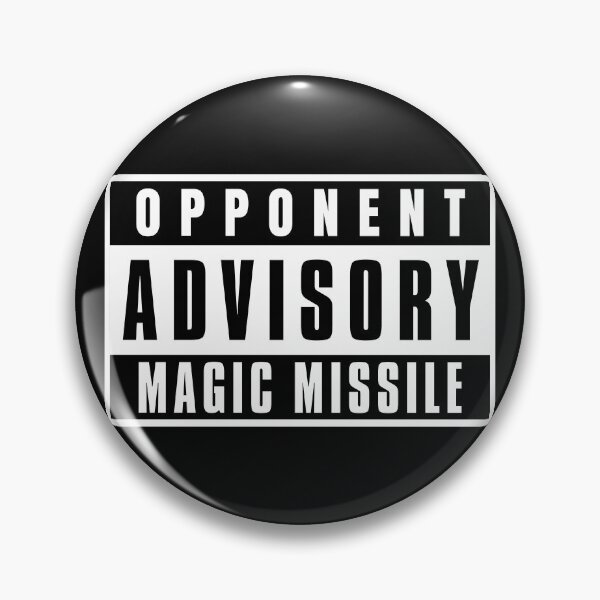 Item preview, Opponent Advisory Magic Missile | DnD Wizard Class Spell Print  designed and sold by ToplineDesigns.