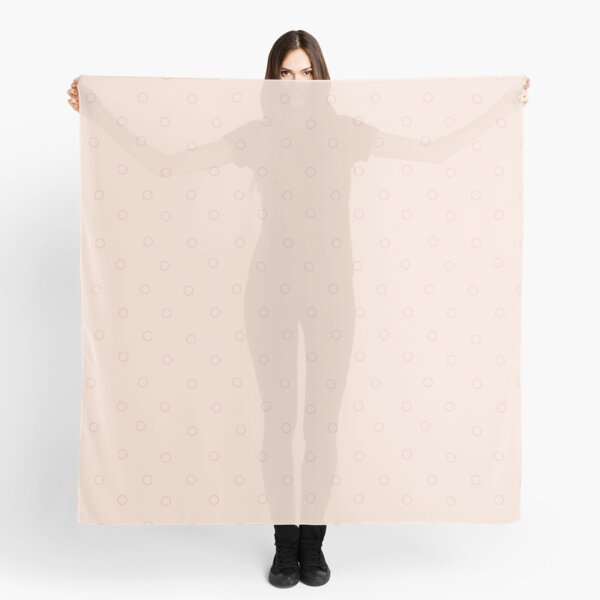 Blush Scandi Rings Scarf