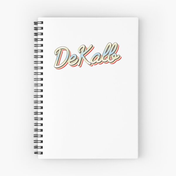 Item preview, DeKalb College Town Script 1 designed and sold by Lokalista.