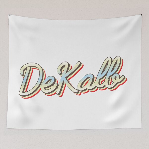Item preview, DeKalb College Town Script 1 designed and sold by Lokalista.
