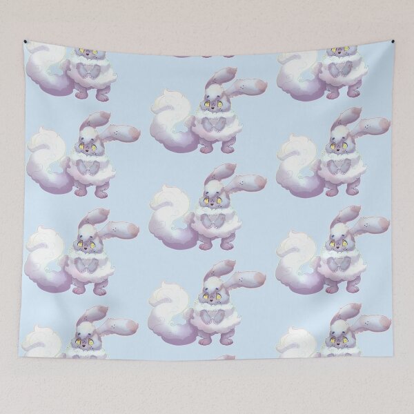 Item preview,  Flurffy Cloudy Bunnle -Transparent designed and sold by Thedorfmirrin.