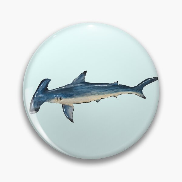 Item preview, Watercolor Hammerhead Shark designed and sold by Scuba-Div3r.