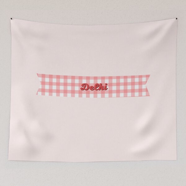 Item preview, Delhi - Checkered Label designed and sold by CityCollection.