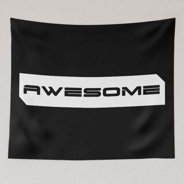 Item preview, Awesome simple cyberpunk urban slang letters black designed and sold by Swiiing.