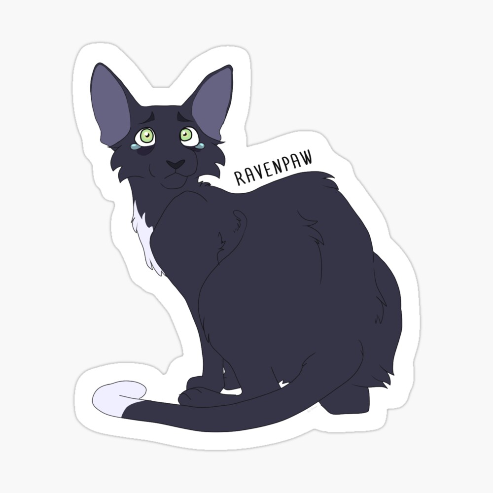 Ravenpaw (Warrior cats) - Drawception