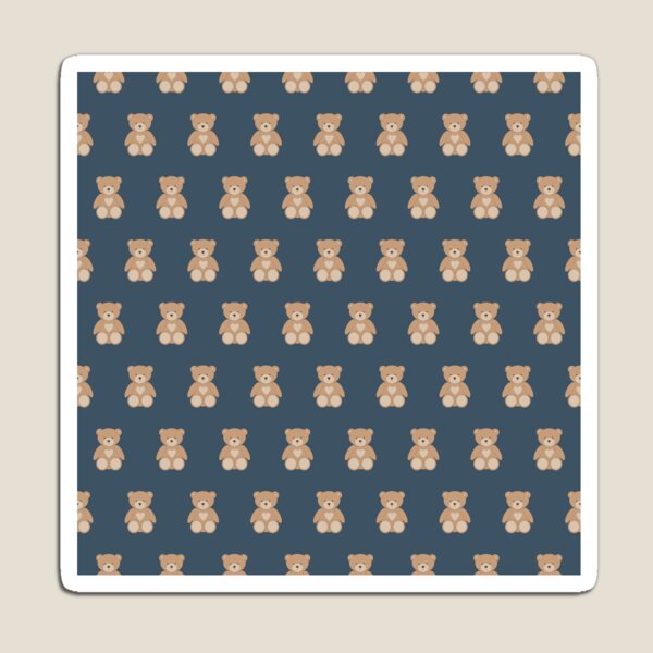 Item preview, Patrón de oso de peluche de dibujos animados lindo designed and sold by EngineerGoC.