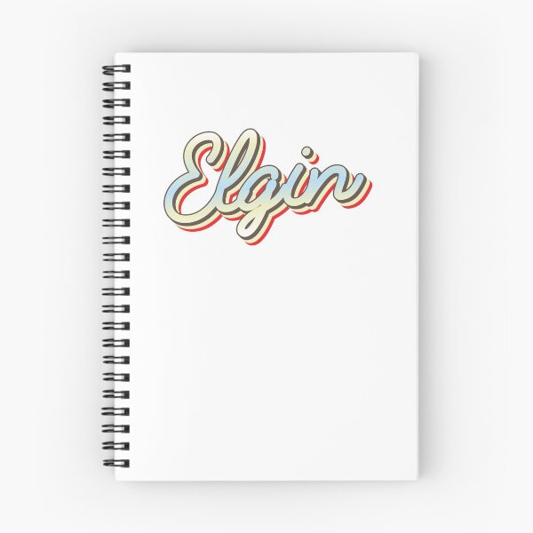 Item preview, Elgin College Town Script 1 designed and sold by Lokalista.