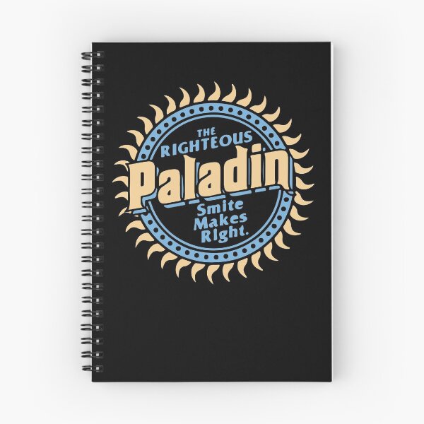 Item preview, "Smite hace lo correcto" DnD Paladin Print designed and sold by ToplineDesigns.