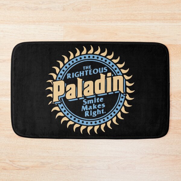 Item preview, "Smite Makes Right" DnD Paladin Print designed and sold by ToplineDesigns.