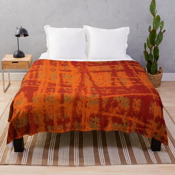 Item preview, Orangey Plaid designed and sold by ralphsamo.