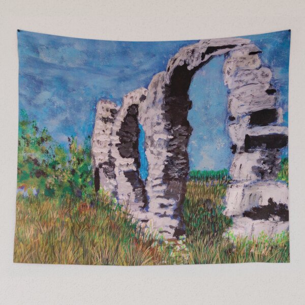 Item preview, stone painting watercolor technique designed and sold by pineappledizajn.