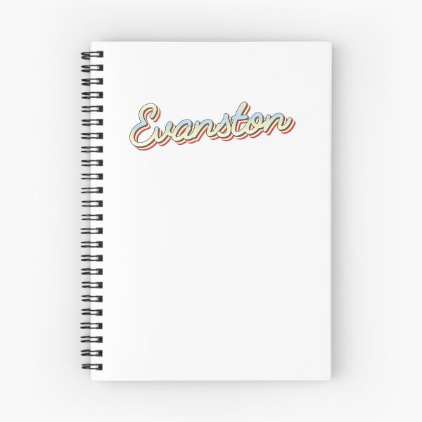 Item preview, Evanston College Town Script 1 designed and sold by Lokalista.