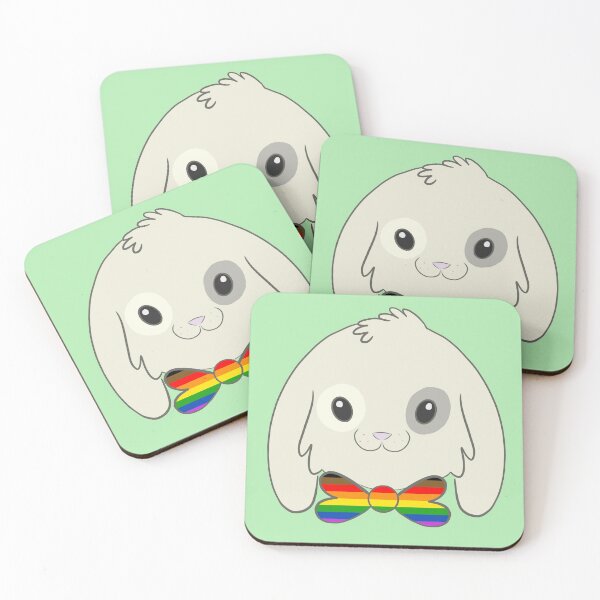 Item preview, lgbtq (poc inclusive) pride bunny designed and sold by kellyyy.