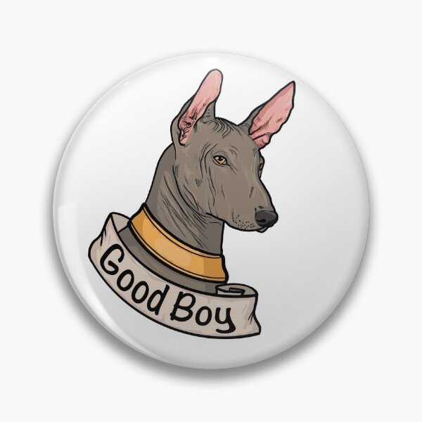 Item preview, Xoloitzcuintle - Good Boy designed and sold by SandrasCreaturs.