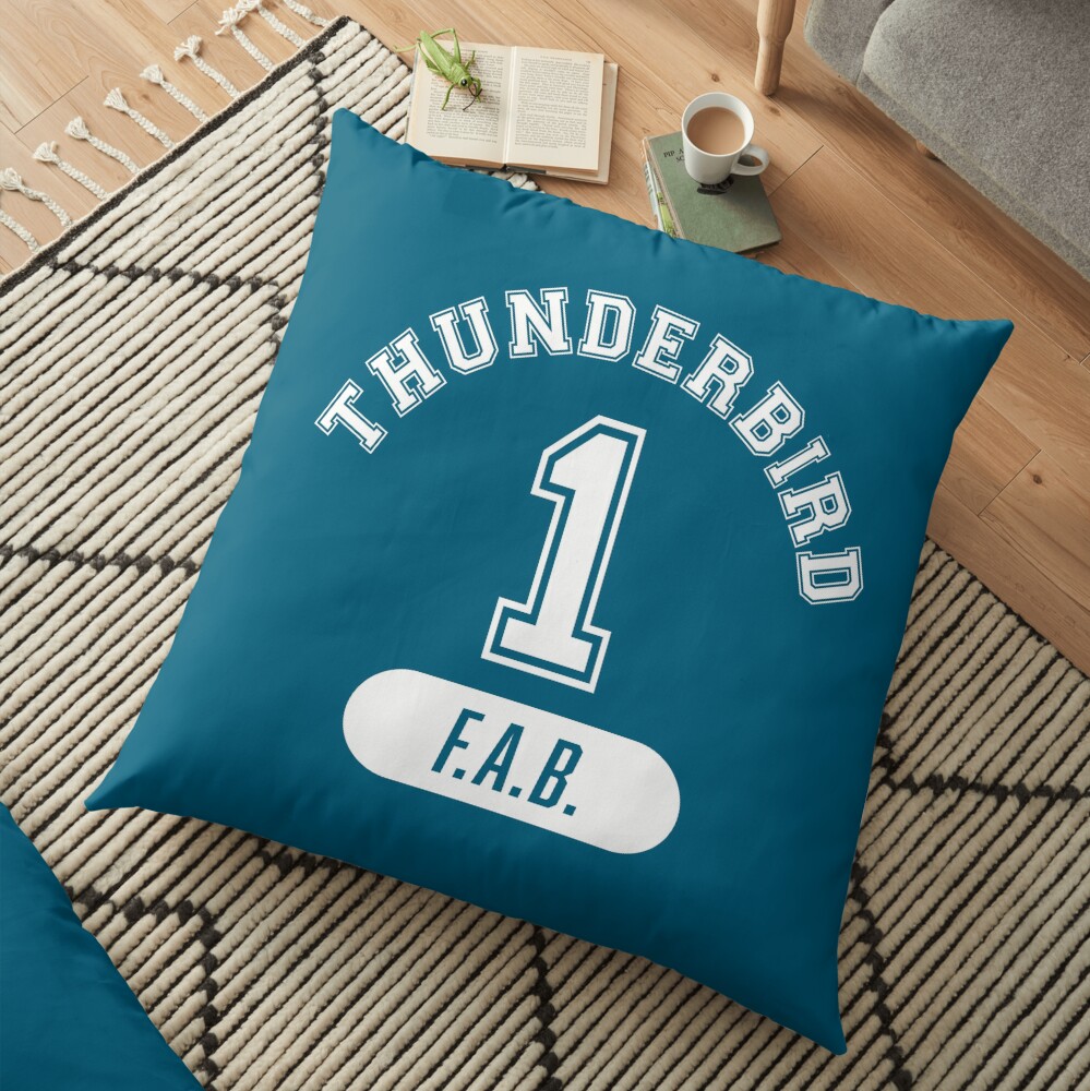 Thunderbird 1 with FAB. Floor Pillow