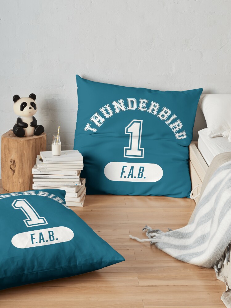 Alternate view of Thunderbird 1 with FAB. Floor Pillow