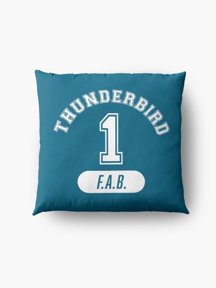 Alternate view of Thunderbird 1 with FAB. Floor Pillow