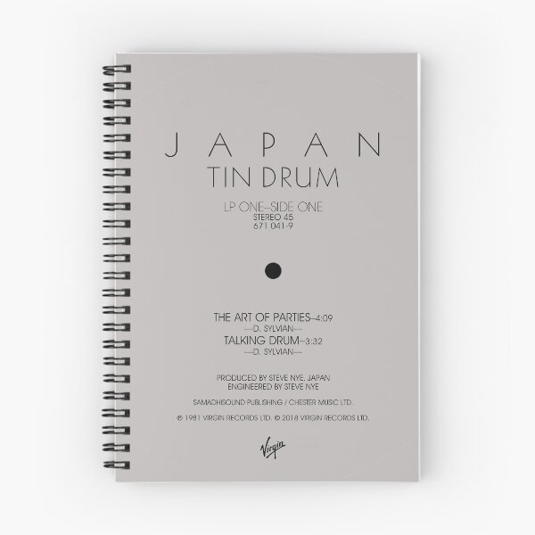 Item preview, Japan "Tin Drum" Record Label designed and sold by Only Japan, Bowie, New Order, Ultravox.