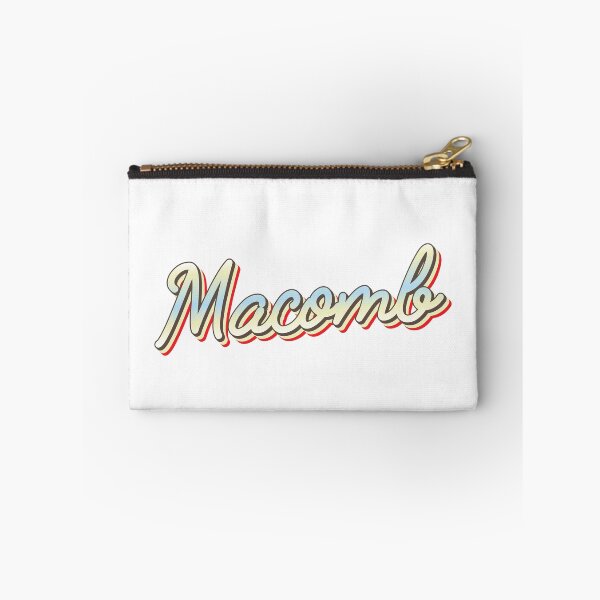 Item preview, Macomb College Town Script 1 designed and sold by Lokalista.