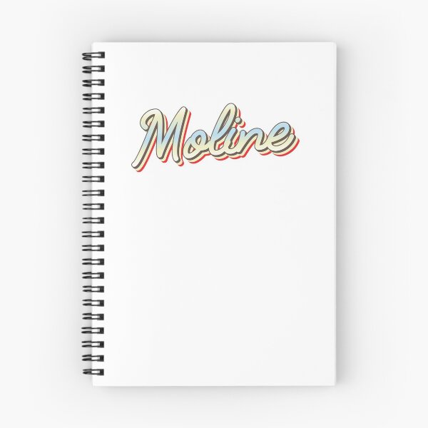Item preview, Moline College Town Script 1 designed and sold by Lokalista.