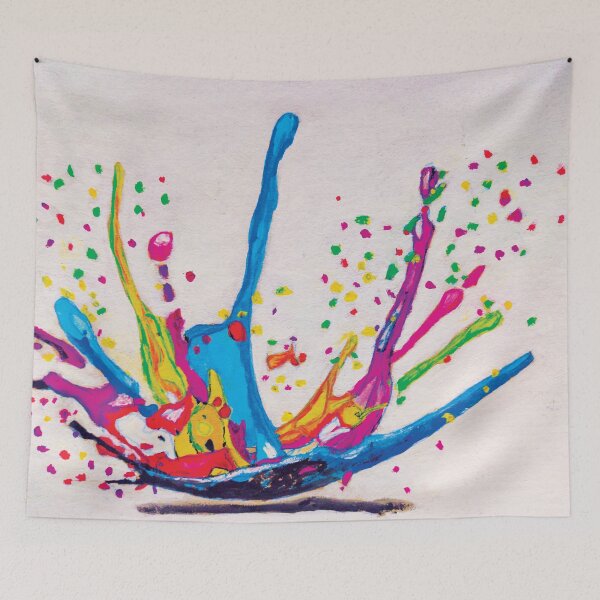 Item preview, Splash, painting watercolor technique designed and sold by pineappledizajn.