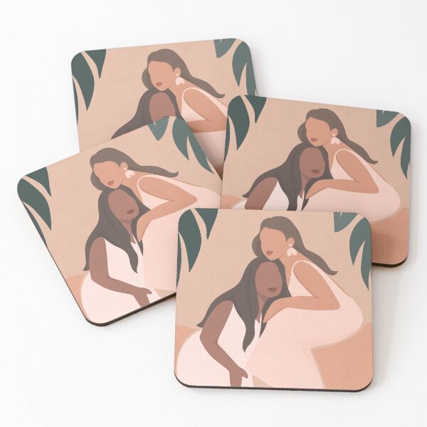 Item preview, Las Chicas Minimalist Women Art designed and sold by sofiaemmart.