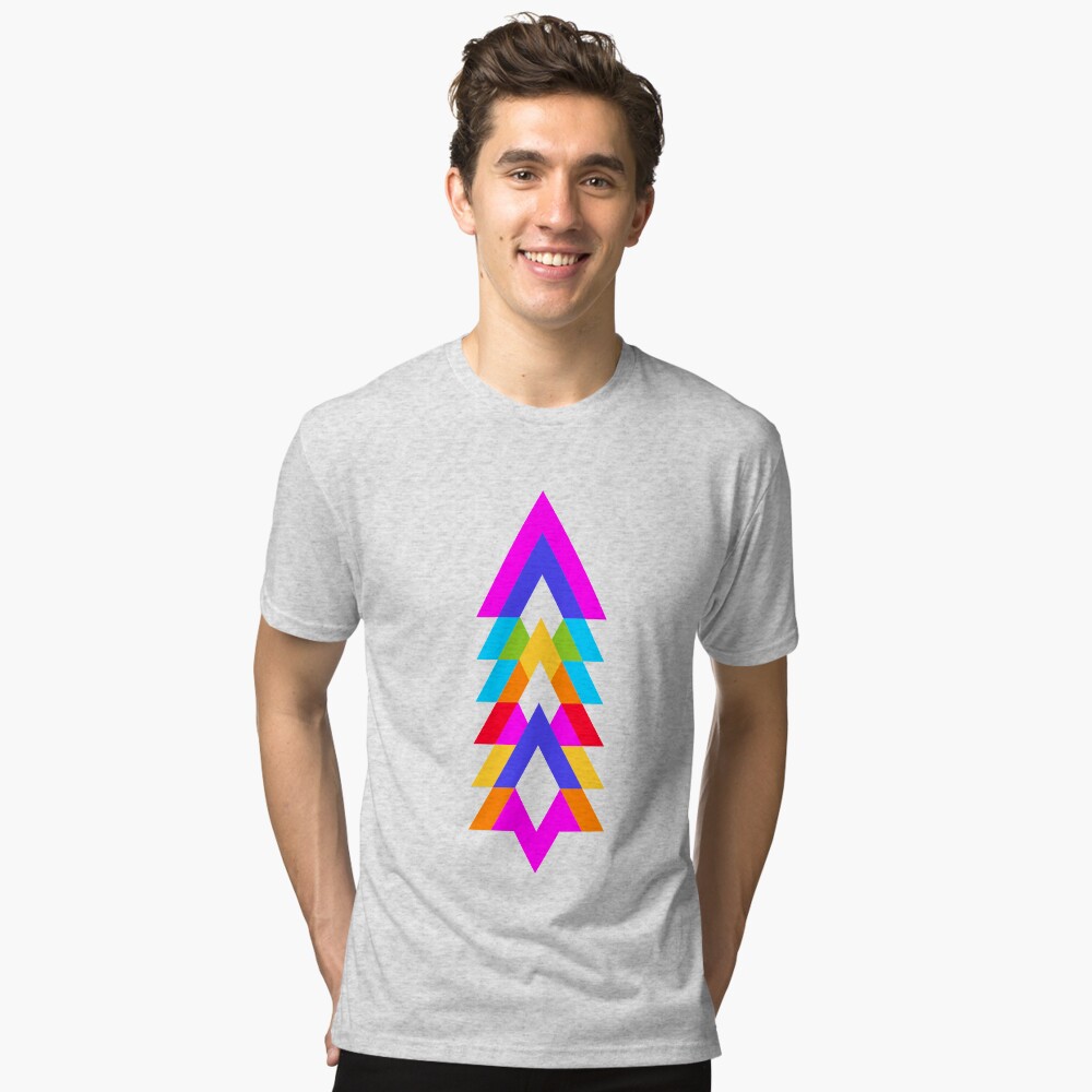 Vista previa del artículo con la obra «Camiseta de tejido mixto», diseñado y vendido por Riograf.