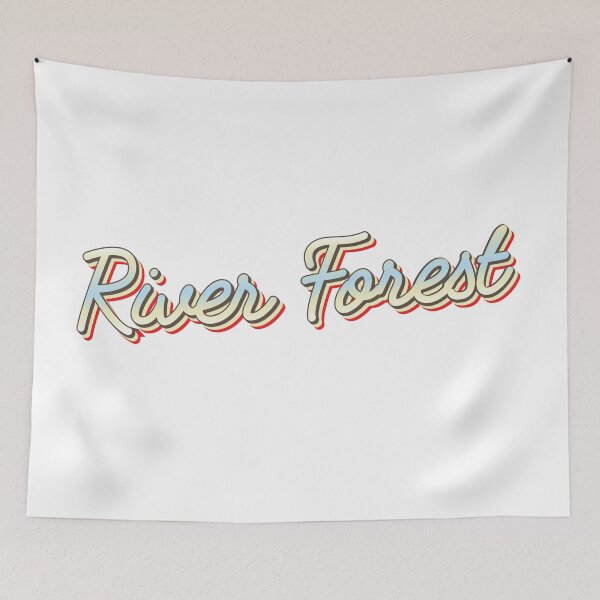 Item preview, River Forest College Town Script 1 designed and sold by Lokalista.