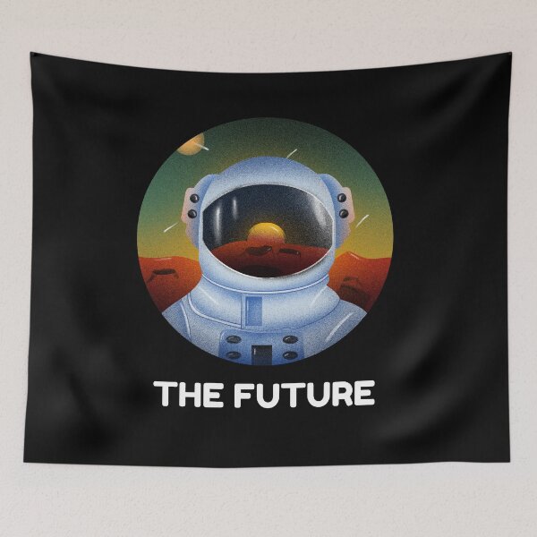 Item preview, The Future - Astronaut Occupy Mars designed and sold by liftdesign.