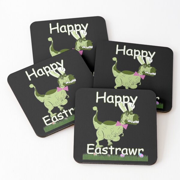 Item preview, Happy Easter Bunny Dinosaur Egg Rabbit Ears designed and sold by gthylla.