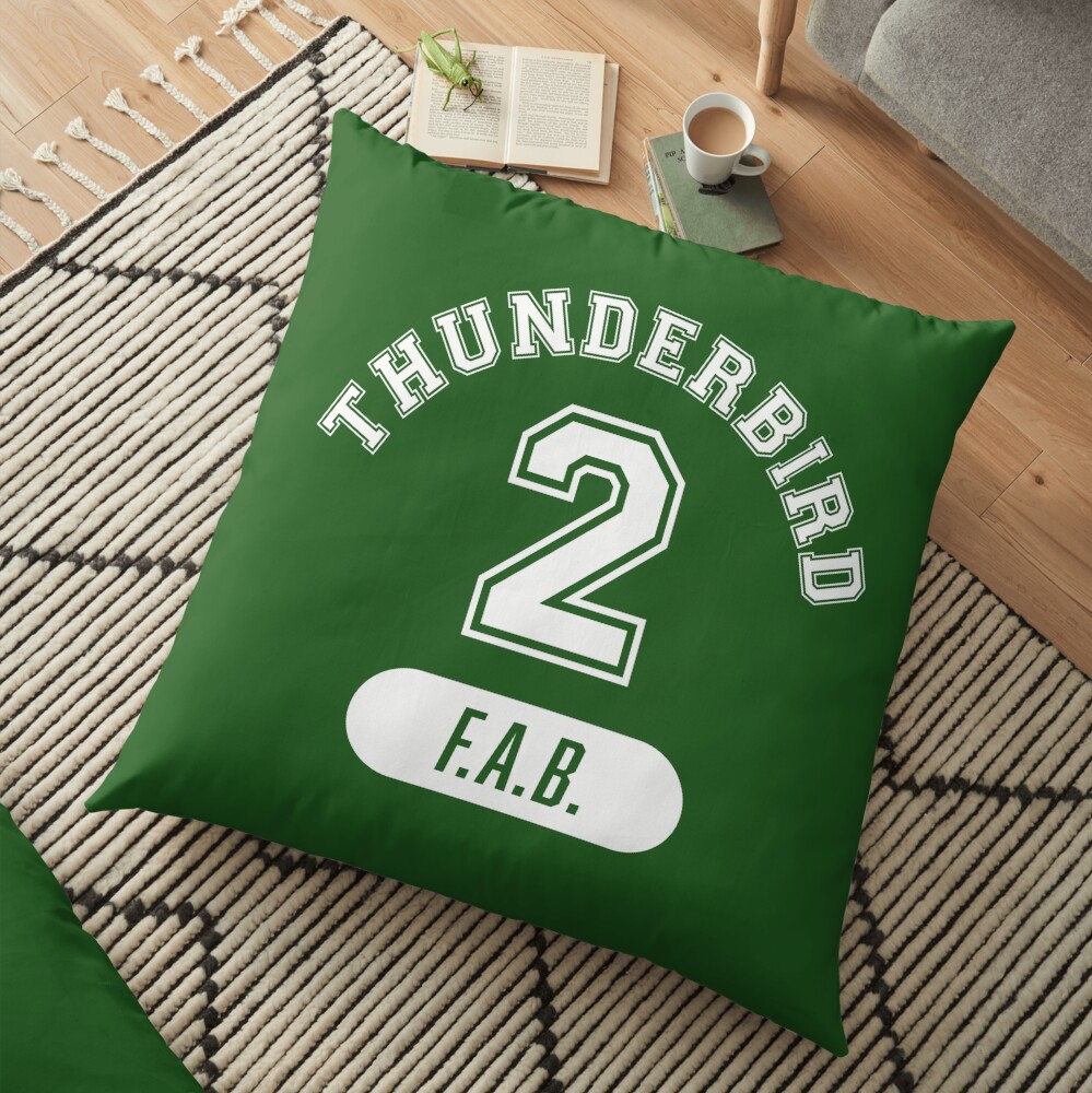 Thunderbird 2 with FAB. Floor Pillow