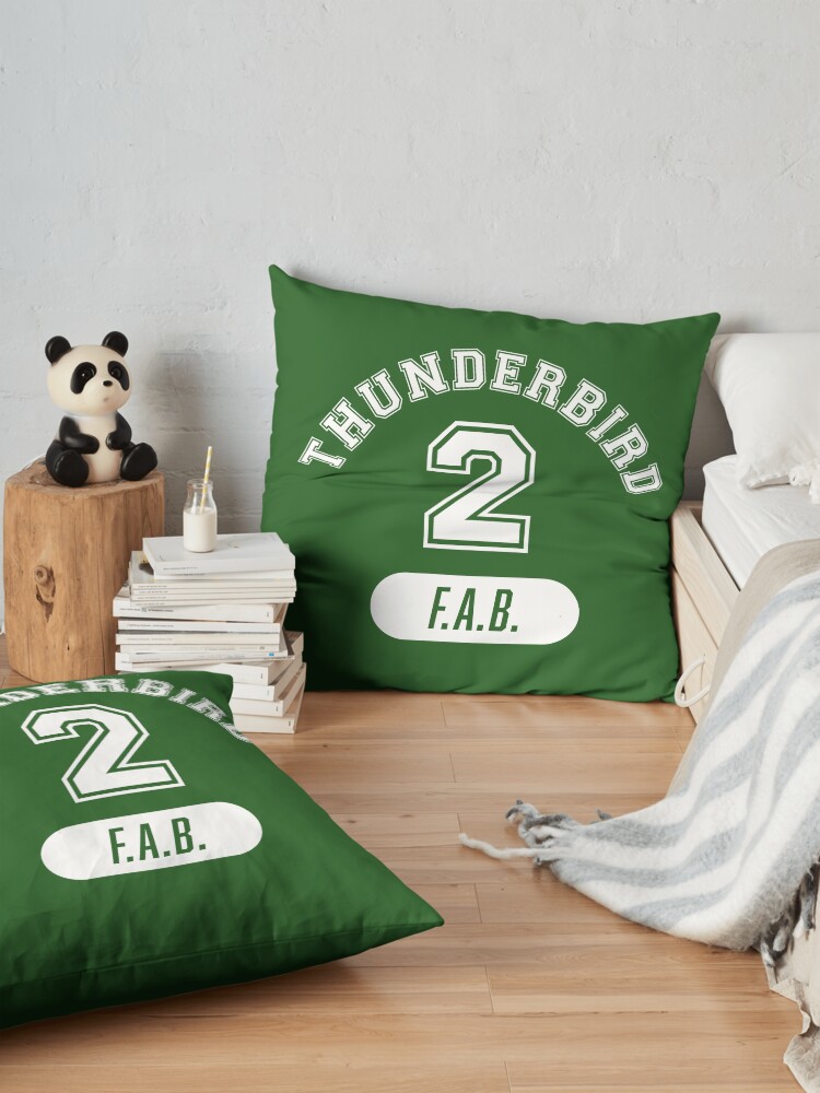 Alternate view of Thunderbird 2 with FAB. Floor Pillow