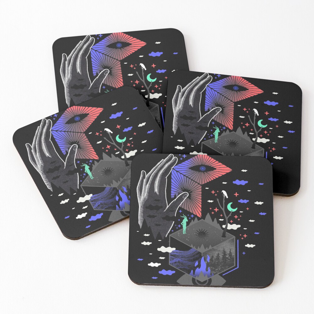 Nether Coasters (Set of 4)